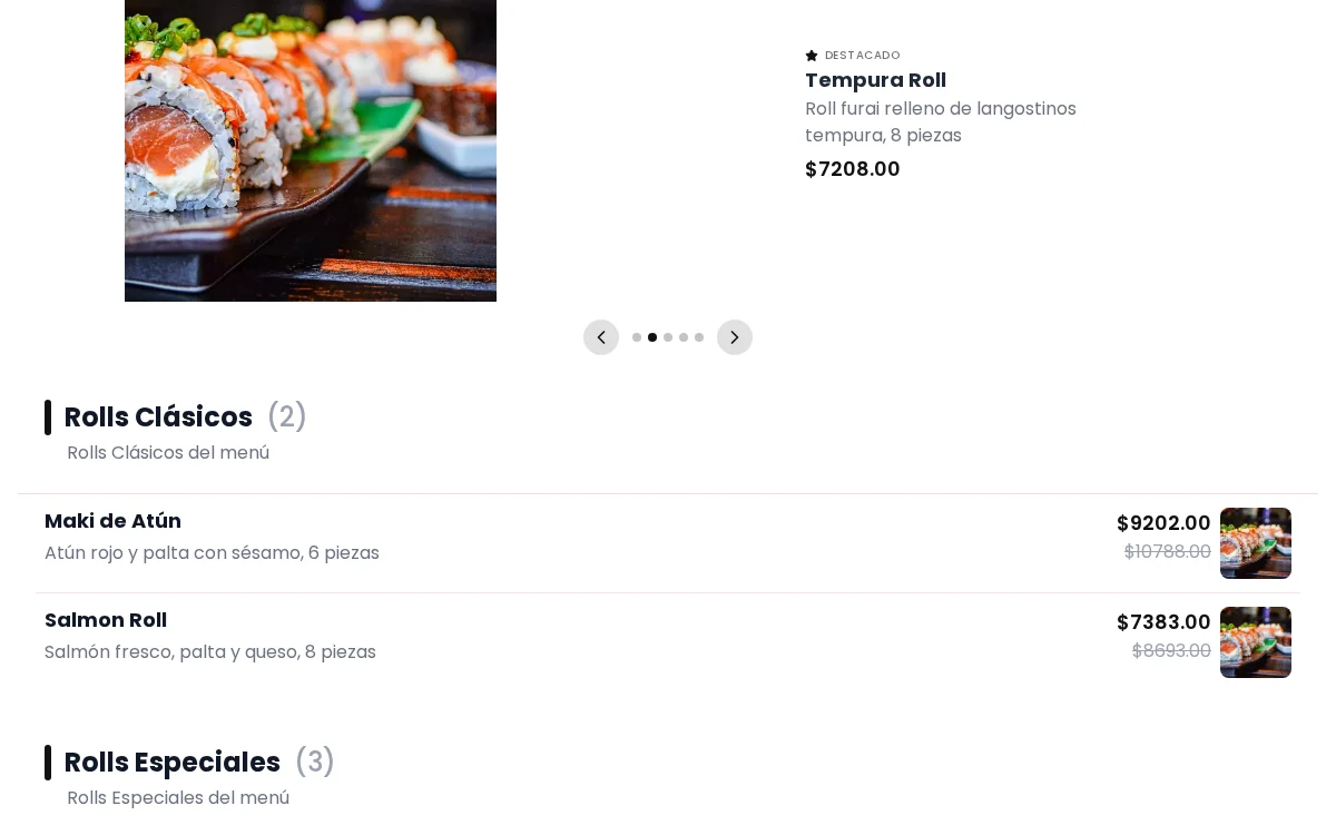 Menú Digital QR en computadora