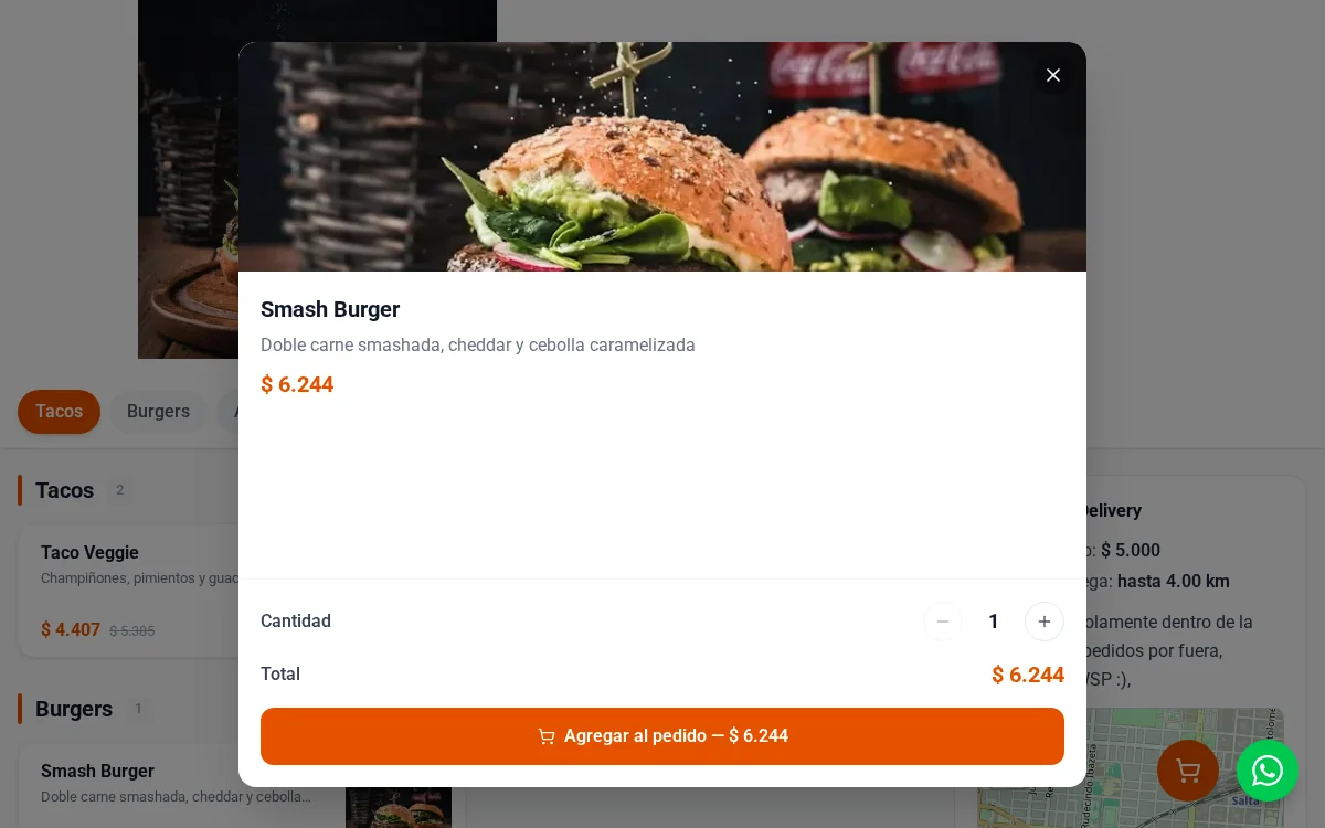 Pedidos Online en computadora