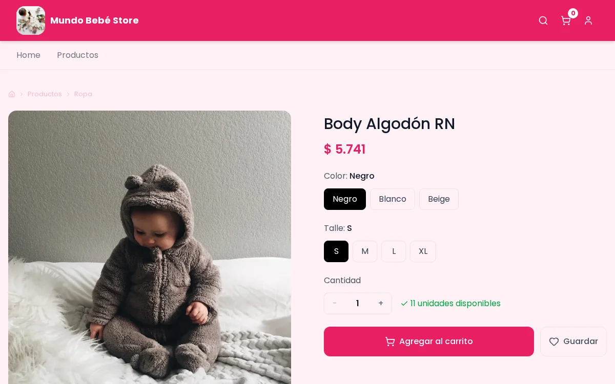 Tienda Online en computadora